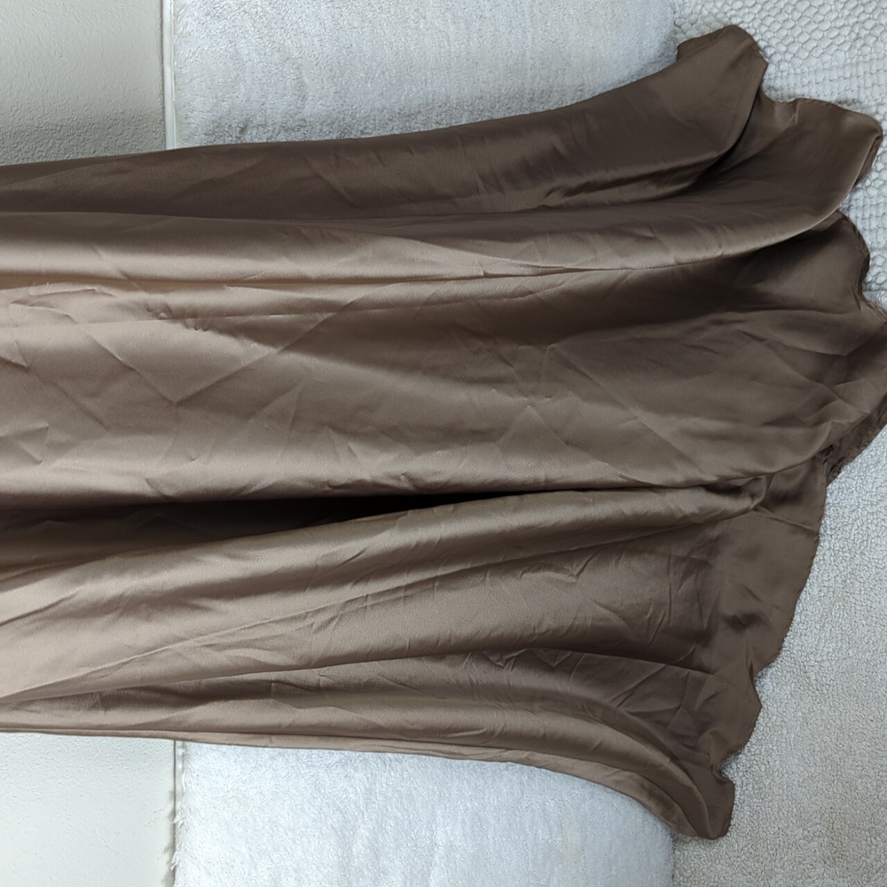 Show Me Your Mumu Faith Maxi Dress Womens Small Dune Luxe Satin - Picture 11 of 16